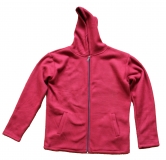 Fleece sweater Red